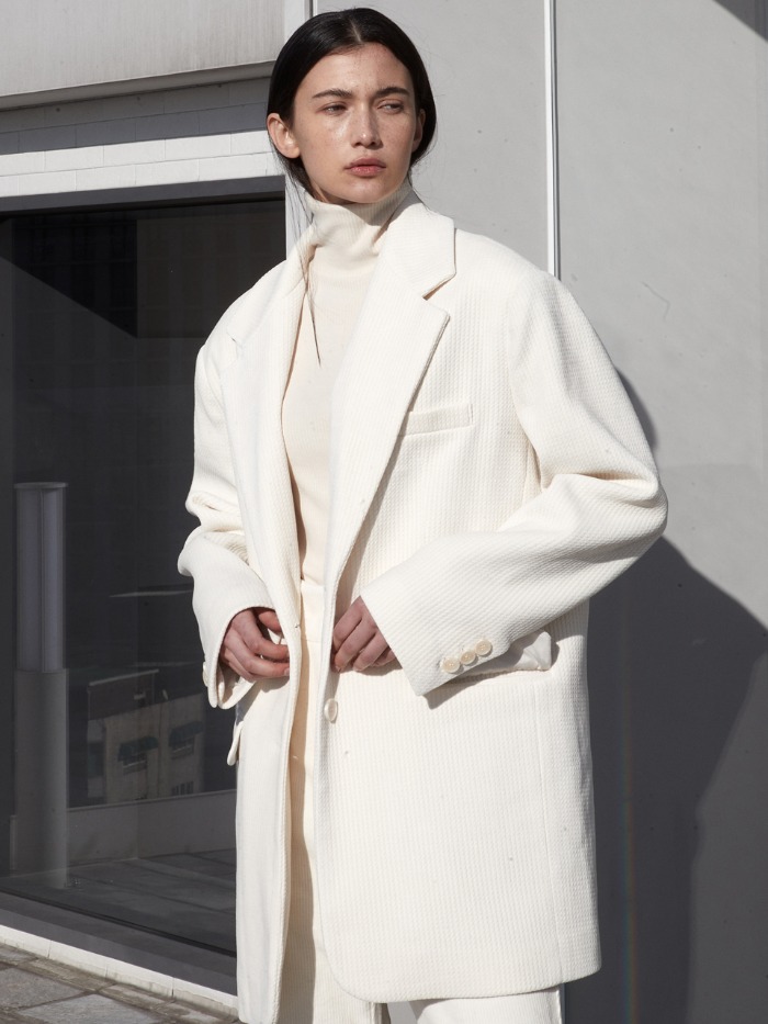 OU1016 soft eco jacket (ivory)